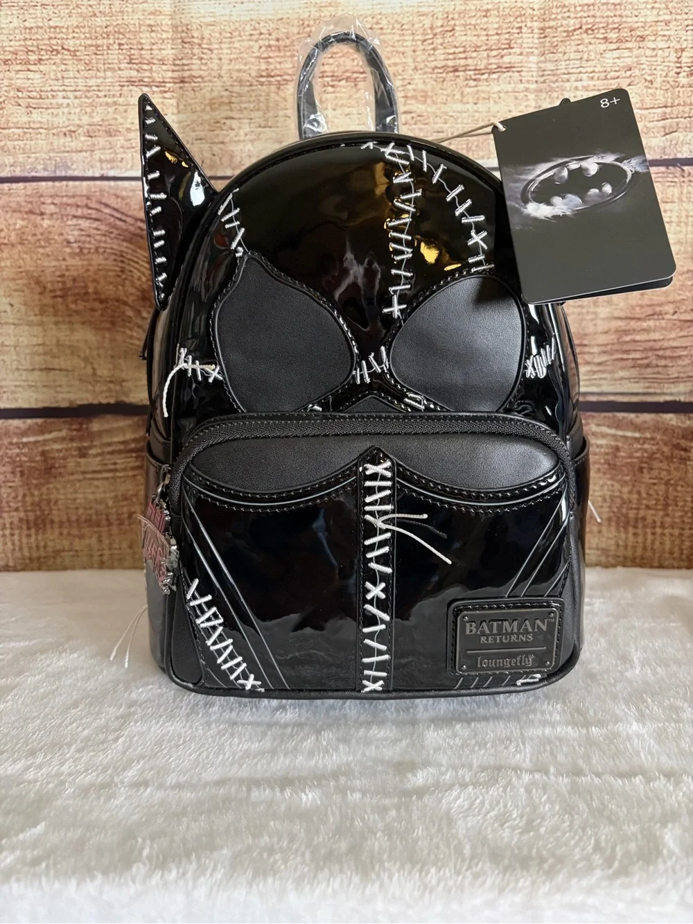 NWT Mega Grail Loungefly DC Batman returns Catwoman backpack and wallet set